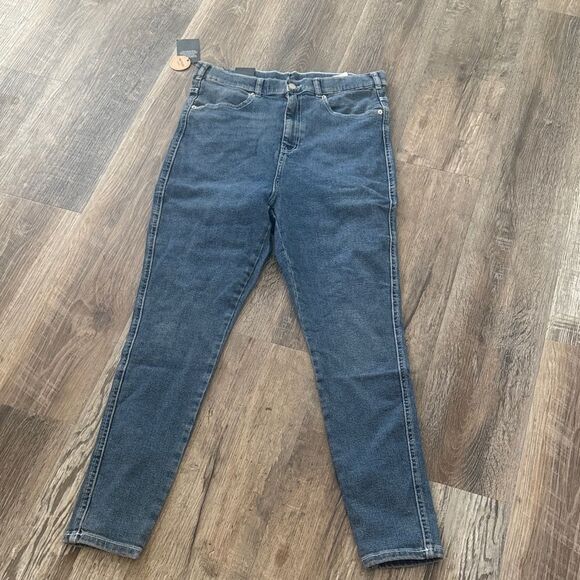 Dr. Denim Moxy straight leg Jean in cape mid blue sz 18 - Picture 5 of 8